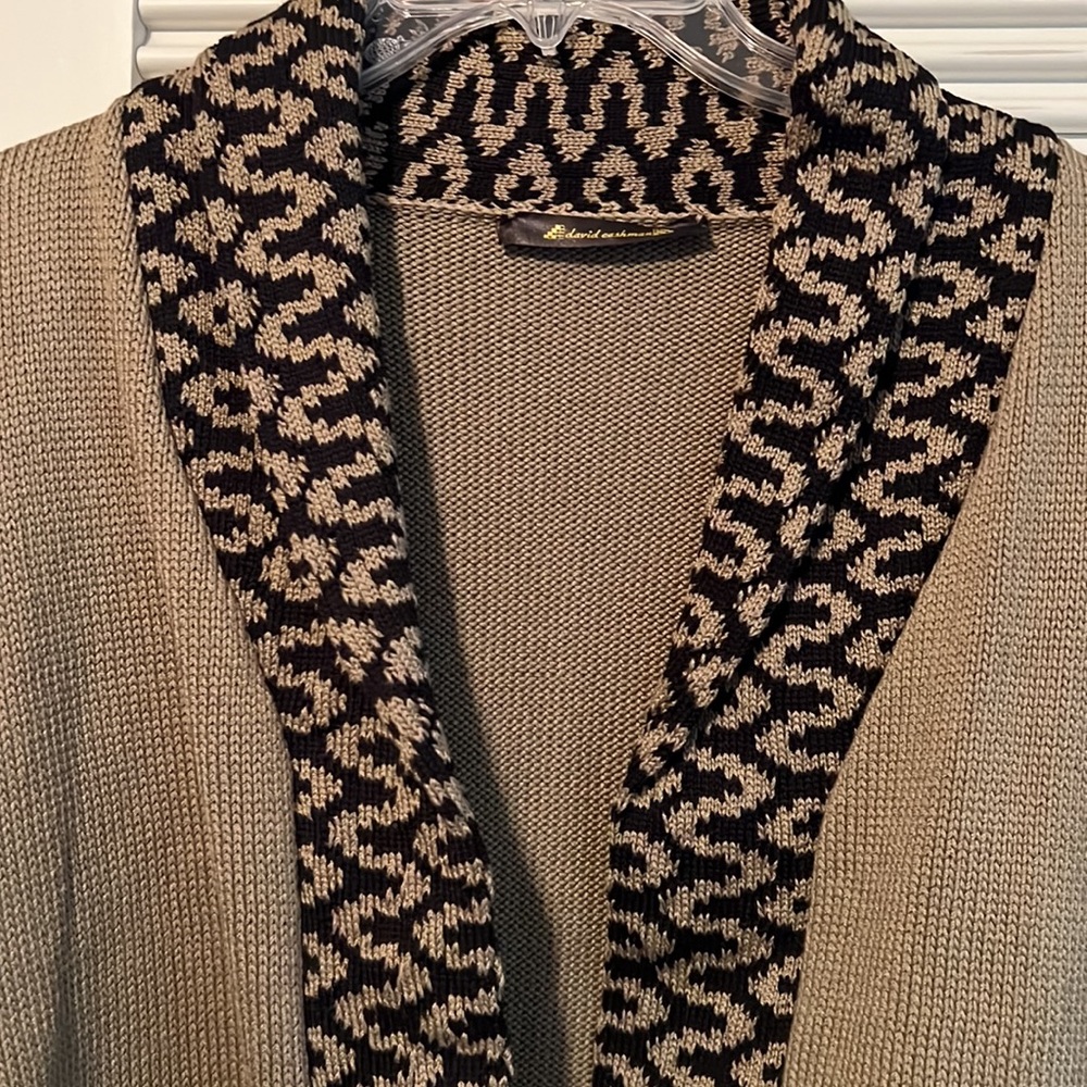 DAVID CASHMAN Cardigan Sweater - Picture 3 of 8